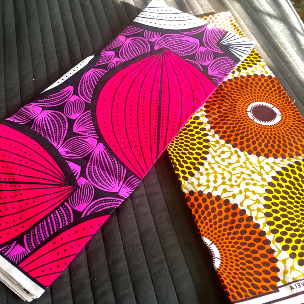 SOLD💥African Print Fabric 3 yards each